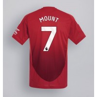 Manchester United Mason Mount #7 Replika Hemmatröja 2024-25 Kortärmad